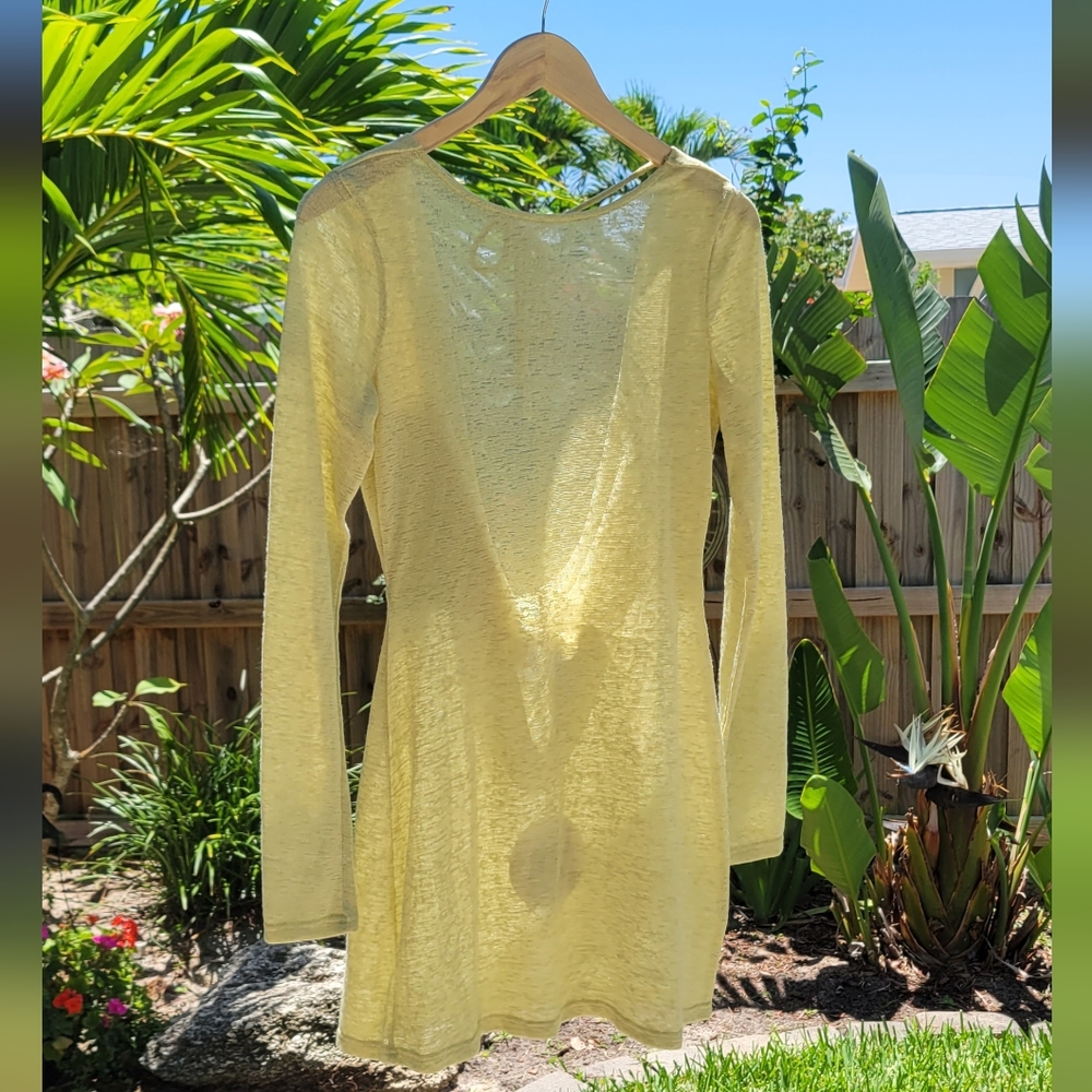 NWT PRINCESS POLLY Tallie Knit Mini Dress US 8 / Green - Picture 2 of 16